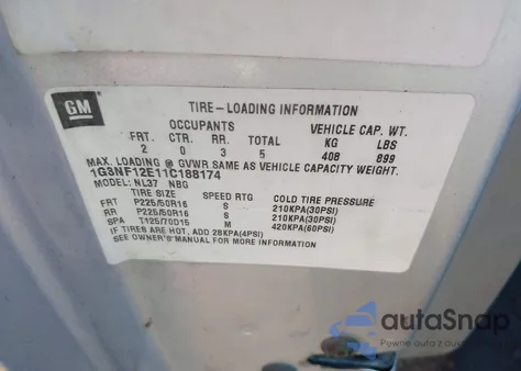 2001 Oldsmobile Alero Gls z USA, uszkodzony, nr VIN 1G3NF12E11C188174